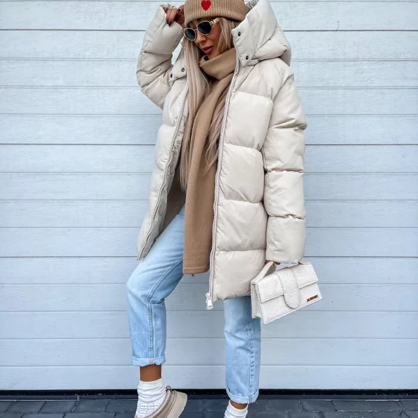 Gloria™ | Stilvolle Pufferjacke mit Kapuze