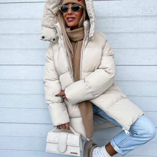 Gloria™ | Stilvolle Pufferjacke mit Kapuze