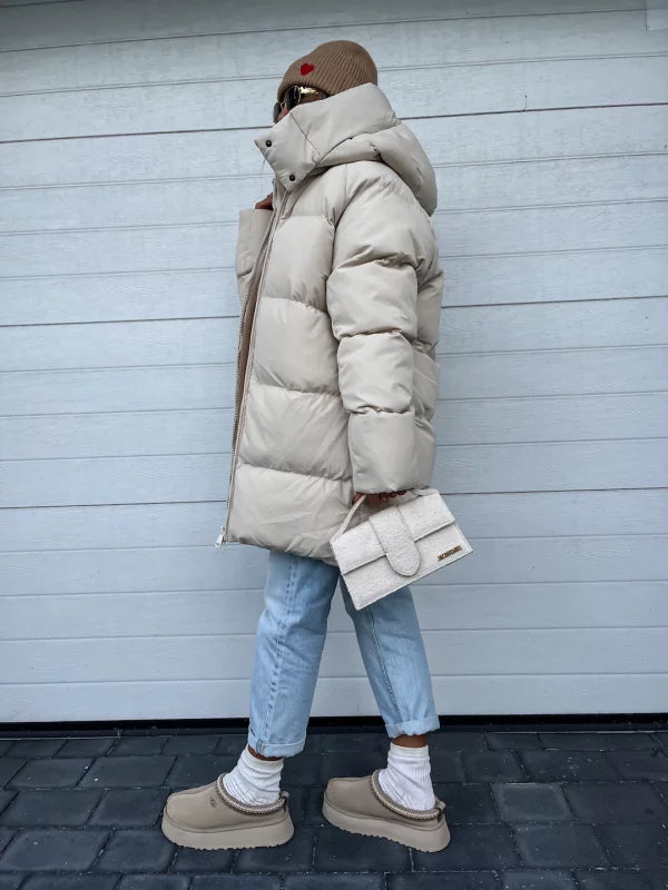 Gloria™ | Stilvolle Pufferjacke mit Kapuze