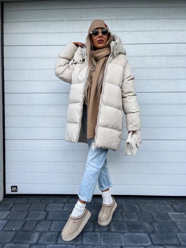 Gloria™ | Stilvolle Pufferjacke mit Kapuze