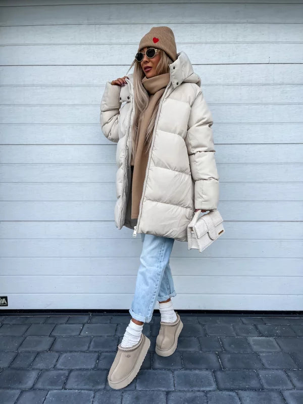 Gloria™ | Stilvolle Pufferjacke mit Kapuze