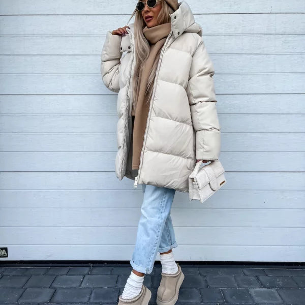 Gloria™ | Stilvolle Pufferjacke mit Kapuze