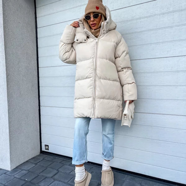 Gloria™ | Stilvolle Pufferjacke mit Kapuze