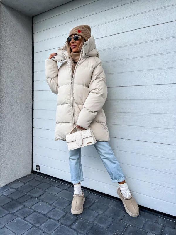 Gloria™ | Stilvolle Pufferjacke mit Kapuze