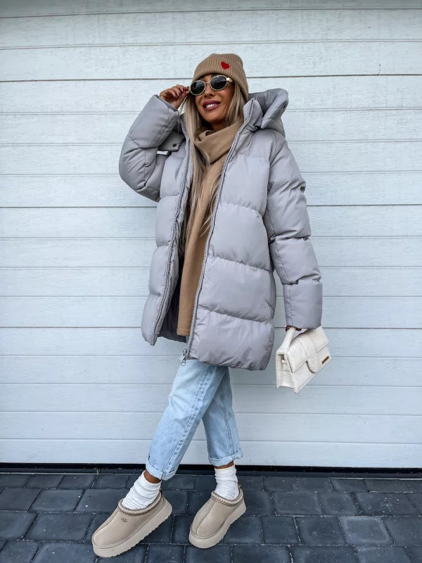 Gloria™ | Stilvolle Pufferjacke mit Kapuze