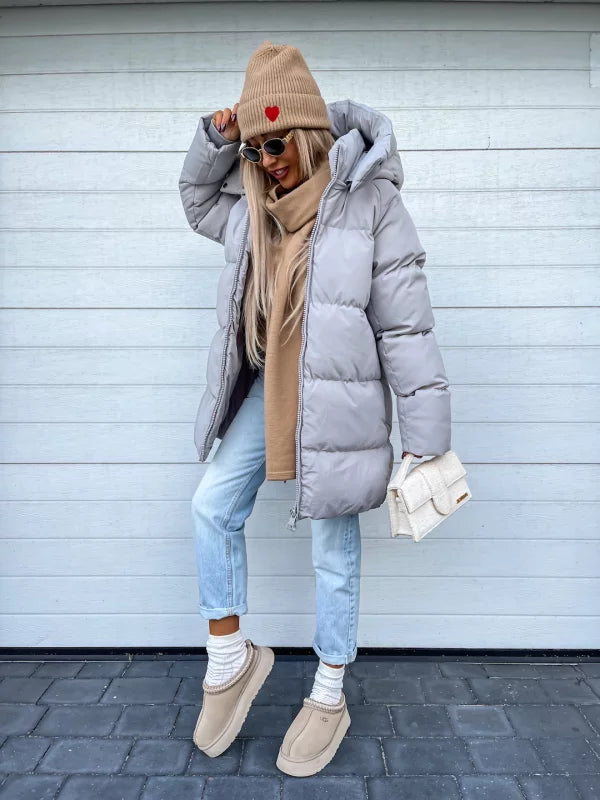 Gloria™ | Stilvolle Pufferjacke mit Kapuze