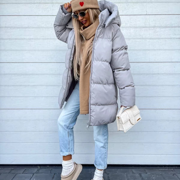 Gloria™ | Stilvolle Pufferjacke mit Kapuze