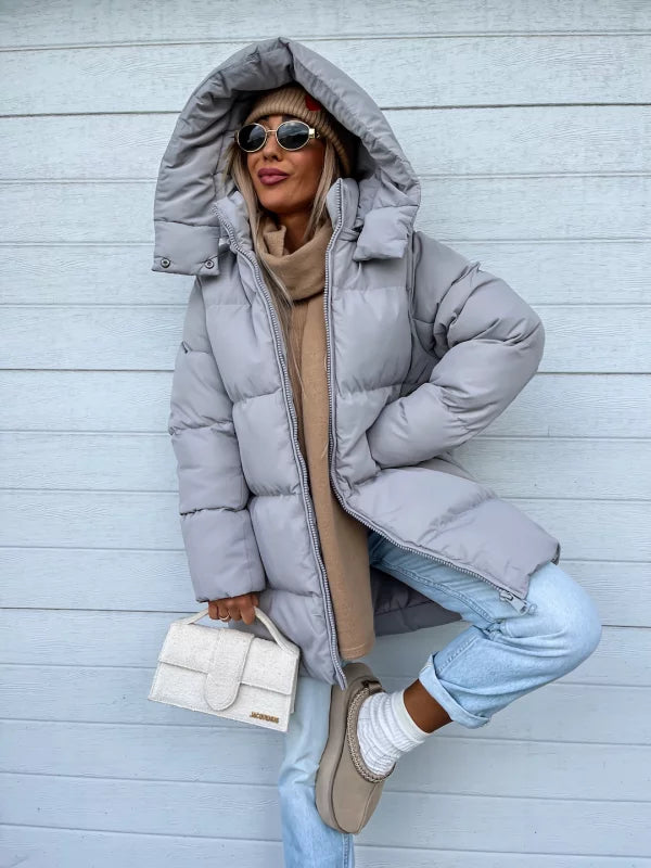 Gloria™ | Stilvolle Pufferjacke mit Kapuze