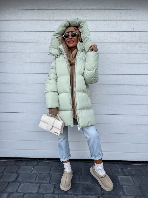 Gloria™ | Stilvolle Pufferjacke mit Kapuze