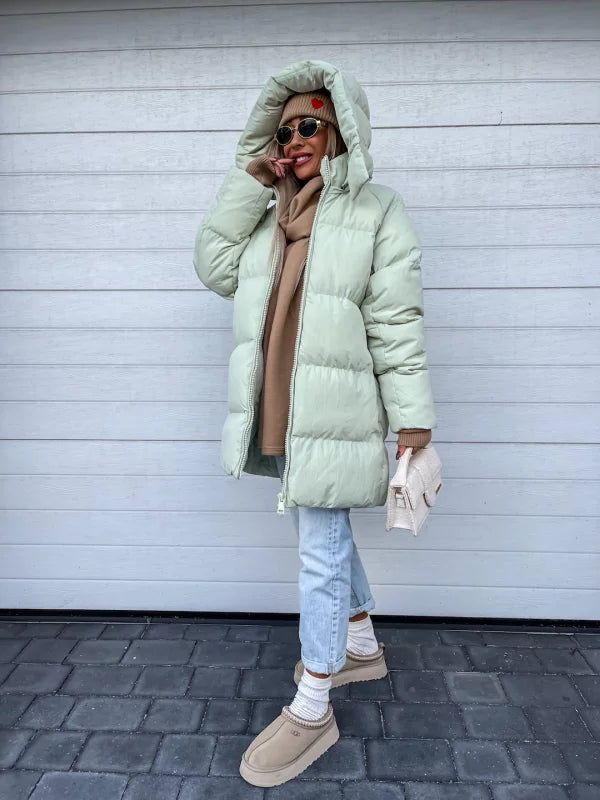 Gloria™ | Stilvolle Pufferjacke mit Kapuze