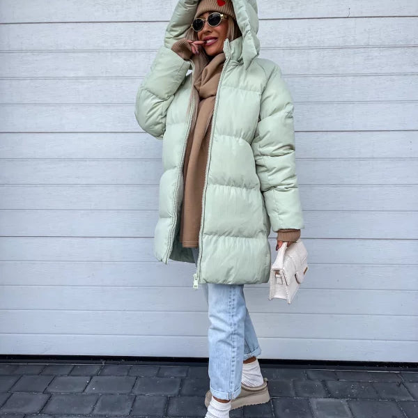 Gloria™ | Stilvolle Pufferjacke mit Kapuze
