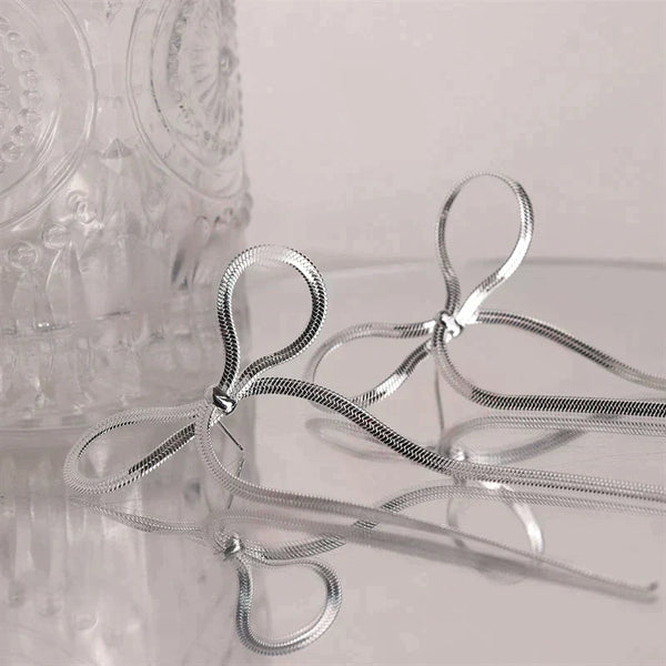 Gisselle™ Elegante Kette Schleife Ohrring
