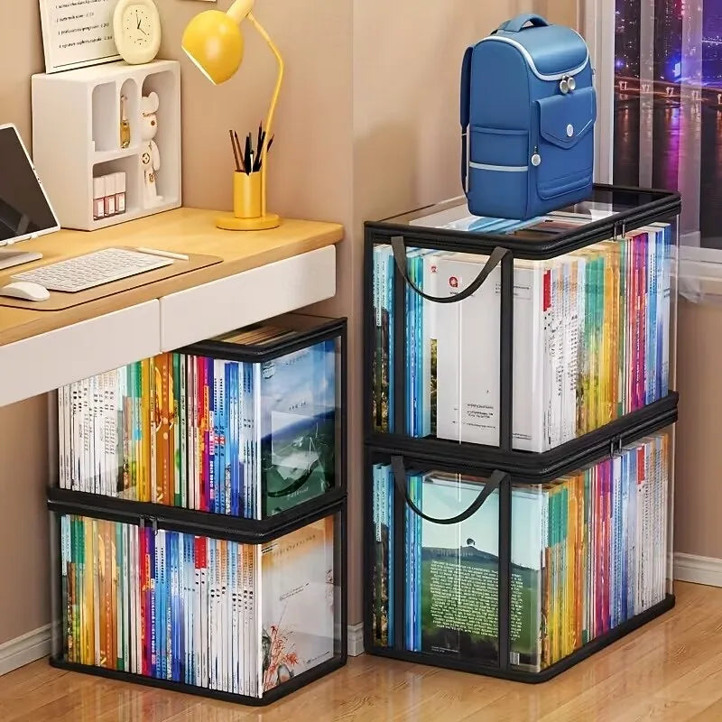 Storeva™ 3er-Set Aufbewahrungsboxen | Transparente Aufbewahrung & platzsparende Ordnung