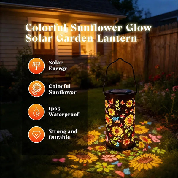 SolarBlume™ Solar-Gartenlaterne – Bunte Blütenlichter für magische Abende