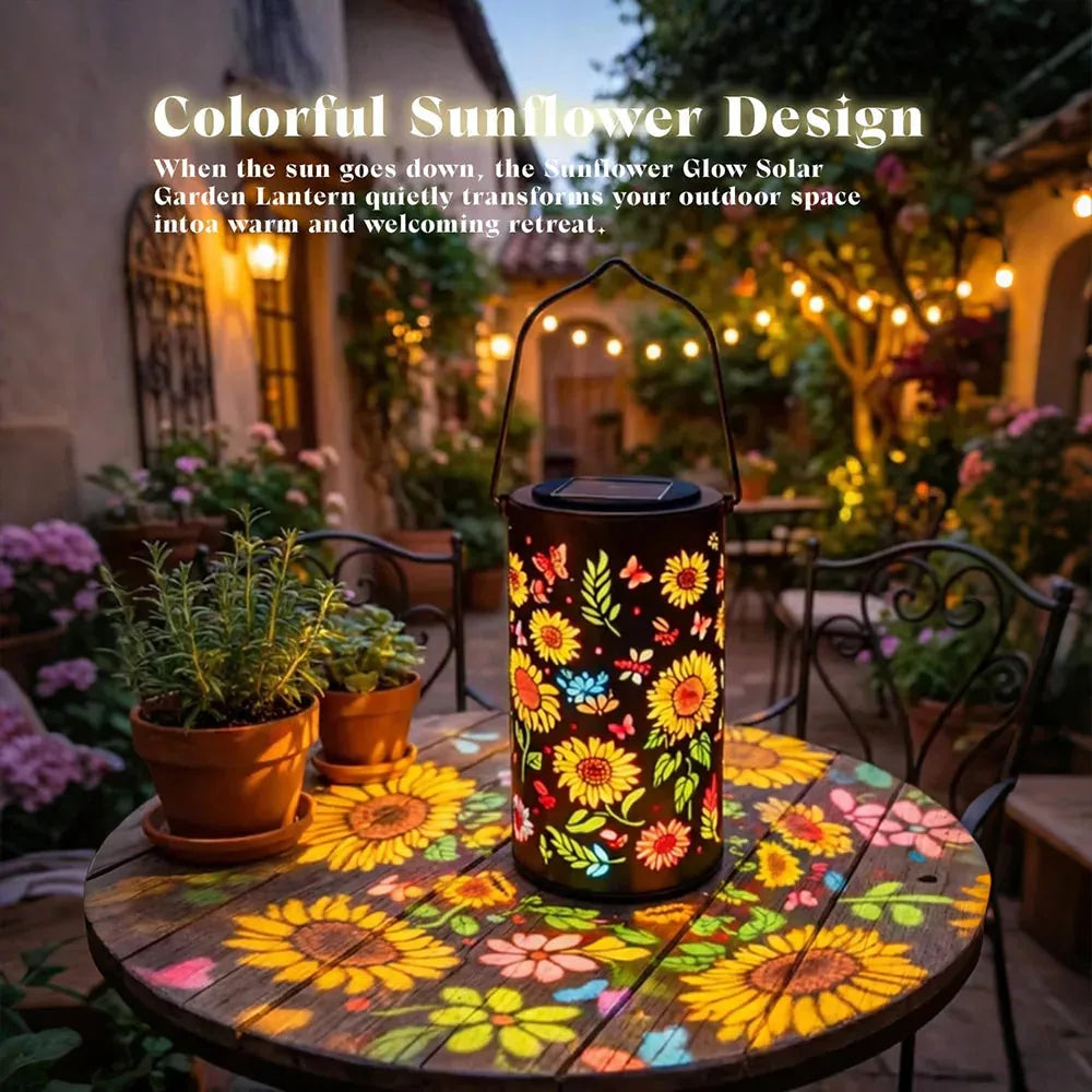 SolarBlume™ Solar-Gartenlaterne – Bunte Blütenlichter für magische Abende