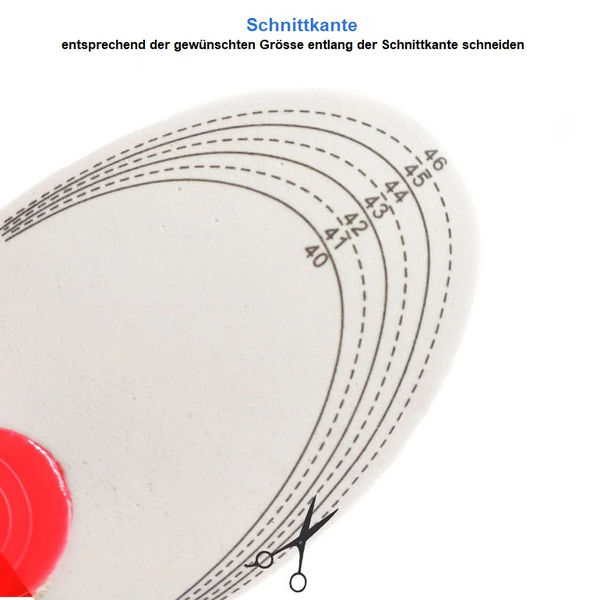 OrthoSole™ | Fuß- und Hüftschmerzen einfach gesund laufen (1 Paar)