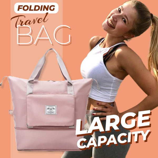 TravelEase™ | Große faltbare wasserdichte Reisetasche mit extra Stauraum