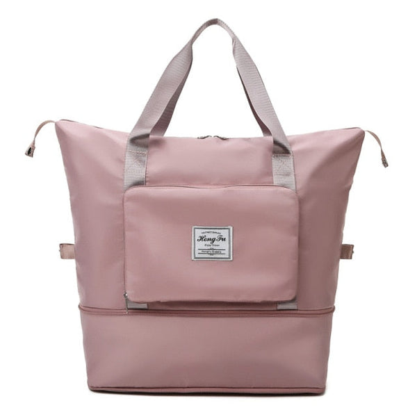 TravelEase™ | Große faltbare wasserdichte Reisetasche mit extra Stauraum