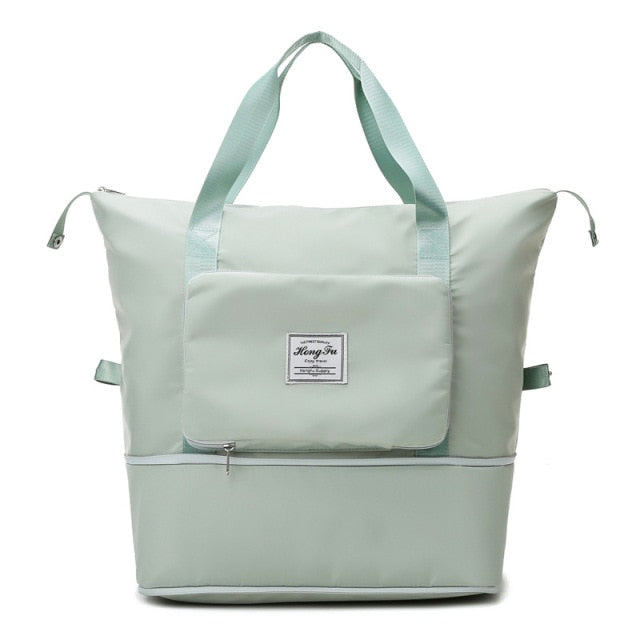 TravelEase™ | Große faltbare wasserdichte Reisetasche mit extra Stauraum