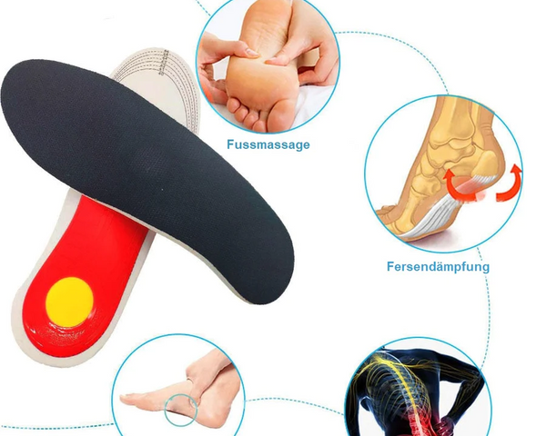 OrthoSole™ | Fuß- und Hüftschmerzen einfach gesund laufen (1 Paar)