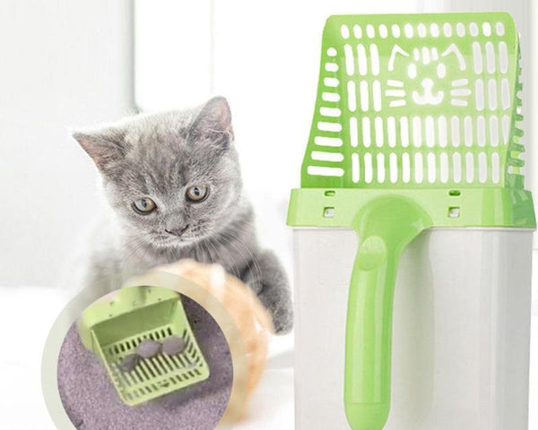 LitterPal – Saubere Katzentoilette leicht gemacht (mit 6 Plastikbeuteln)