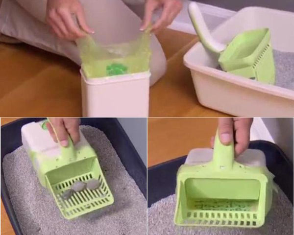 LitterPal – Saubere Katzentoilette leicht gemacht (mit 6 Plastikbeuteln)