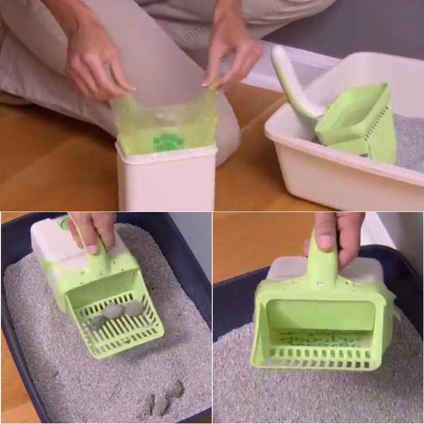 LitterPal – Saubere Katzentoilette leicht gemacht (mit 6 Plastikbeuteln)