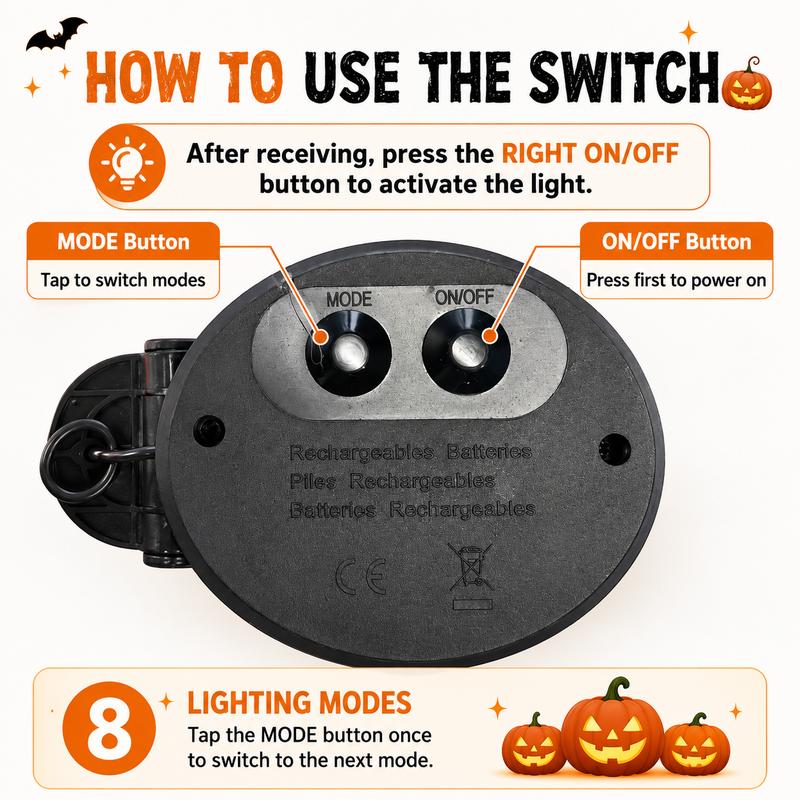 PumpkiGlow™ Solar-Gartenstecker – Leuchtende Kürbeldeko für magische Halloween-Abende