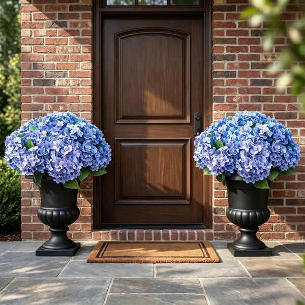 Hydrabelle™ Künstliche Hortensien | Üppige Blüten & wetterfeste Gartendeko