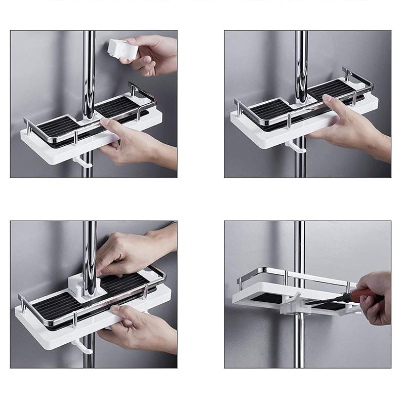 50% RABATT | ShowerCaddy - Badstangenhalter für die Dusche [Letzter Tag Rabatt]