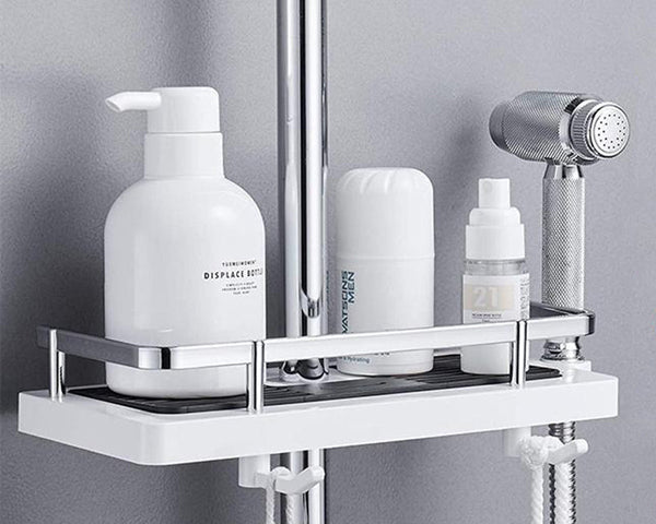50% RABATT | ShowerCaddy - Badstangenhalter für die Dusche [Letzter Tag Rabatt]