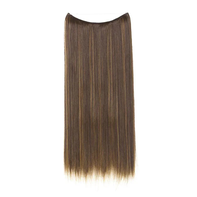 SeidigeSträhnen™ Natürliche Glam Transformation Haarverlängerungen