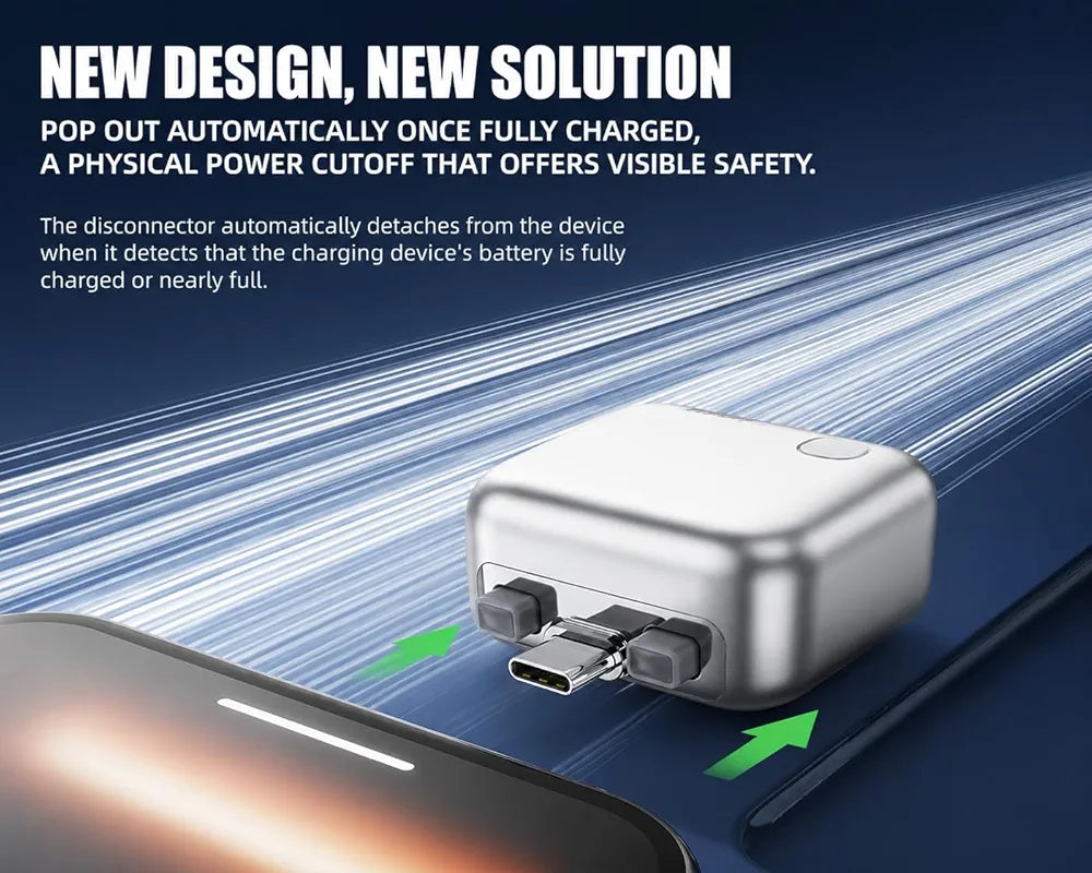 Voltiva™ USB-C Auto-Ladeadapter | 140W Schnellladen & intelligenter Ladeschutz