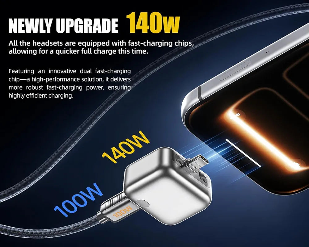 Voltiva™ USB-C Auto-Ladeadapter | 140W Schnellladen & intelligenter Ladeschutz