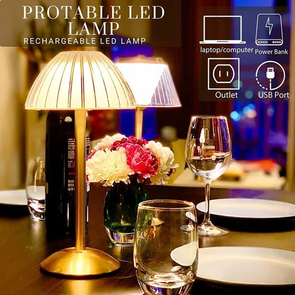 LumiDome™ – Stilvolle Retro-Lampe mit Touch-Steuerung