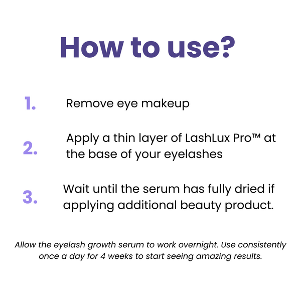 1+1 Gratis | LashLux Pro™ |  Wimpernwachstumsserum