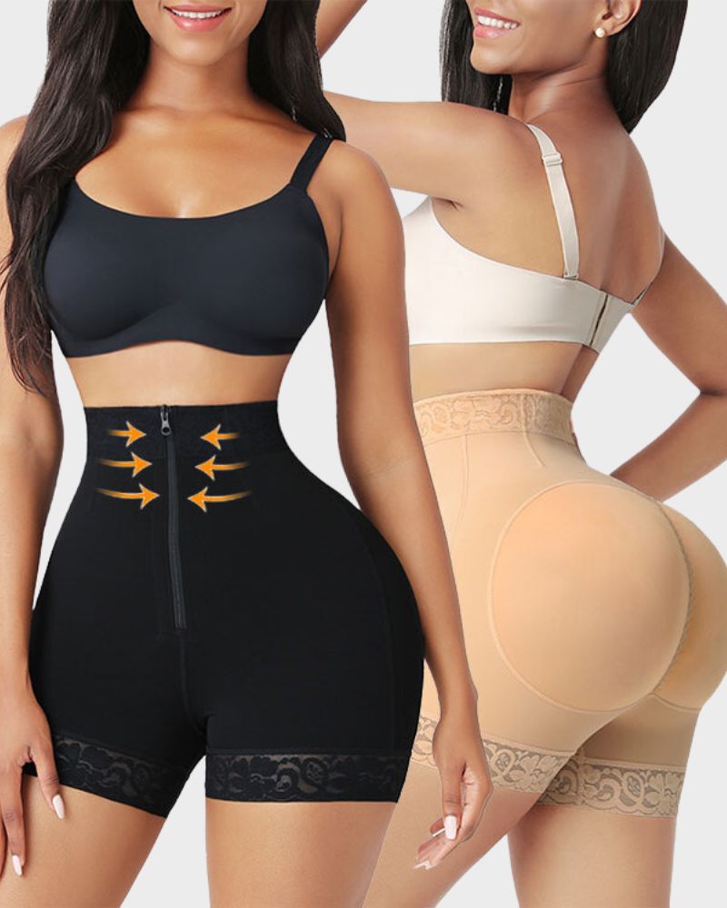 Zani's | Hoch taillierte formende Shorts