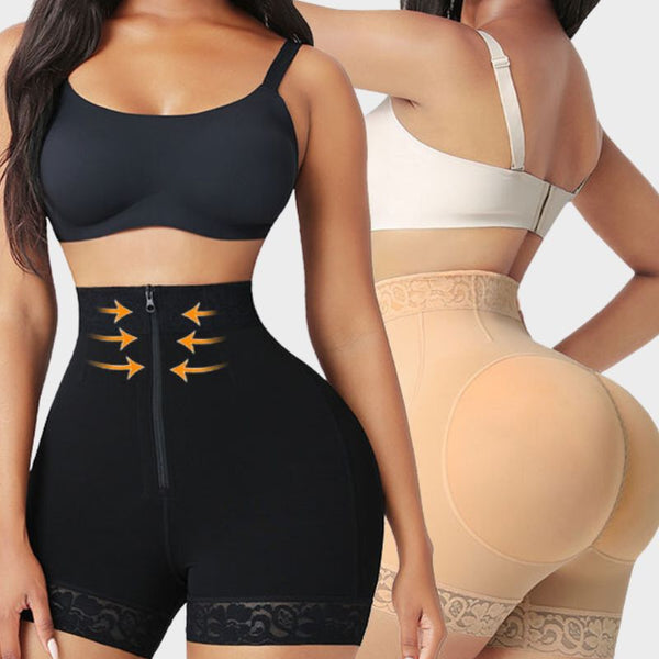 Zani's | Hoch taillierte formende Shorts