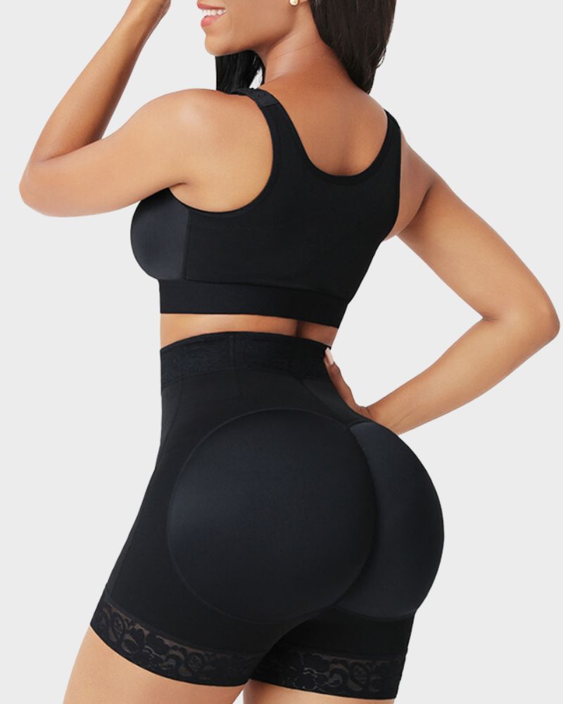 Zani's | Hoch taillierte formende Shorts