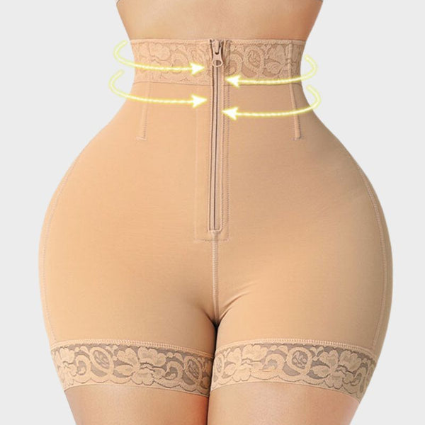 Zani's | Hoch taillierte formende Shorts