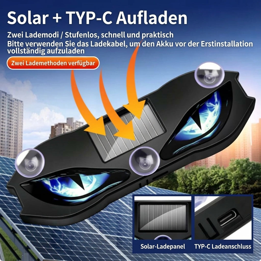 DevilLume™ Auto-Lichtdekor | Markanter Devil-Eye-Look ohne feste Verkabelung