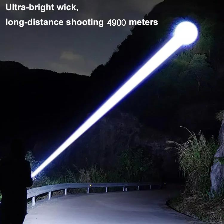 Superstarke Zoom-Taschenlampe – extrem hell & wasserdicht – perfekt für Outdoor & Notfall!