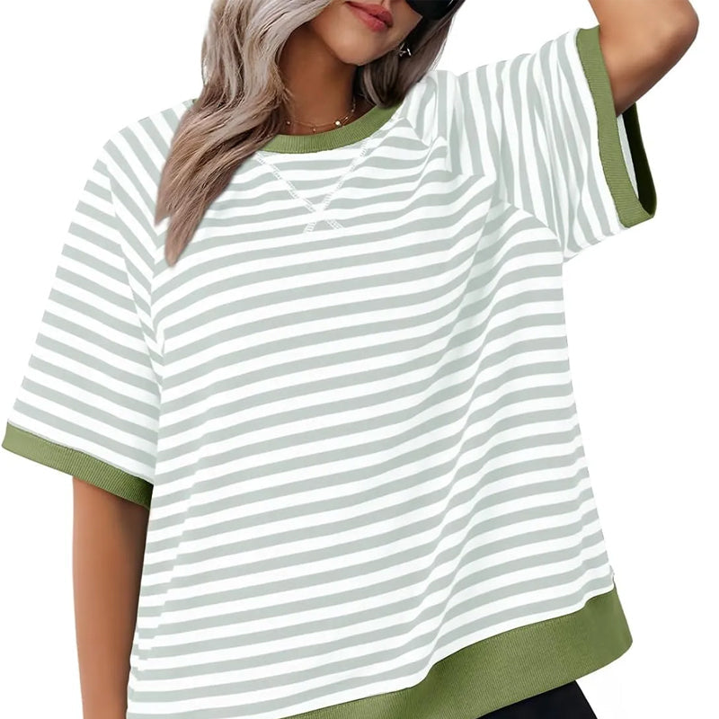 Ewe | Casual Gestreiftes T-Shirt