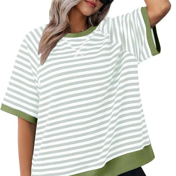 Ewe | Casual Gestreiftes T-Shirt