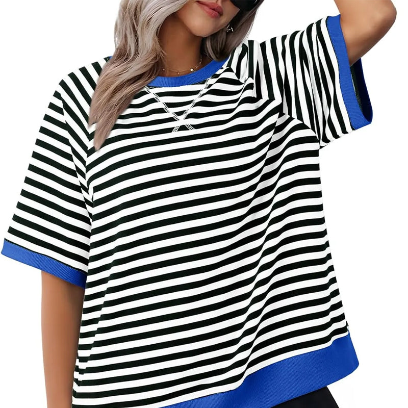 Ewe | Casual Gestreiftes T-Shirt