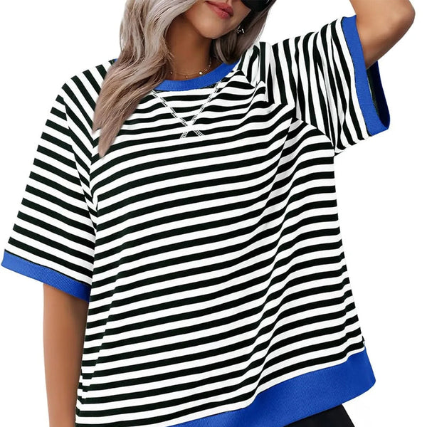 Ewe | Casual Gestreiftes T-Shirt