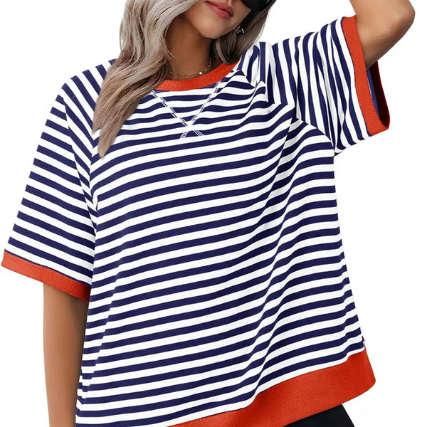 Ewe | Casual Gestreiftes T-Shirt