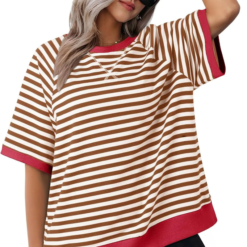 Ewe | Casual Gestreiftes T-Shirt