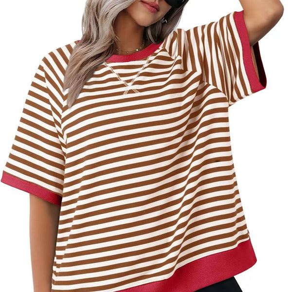 Ewe | Casual Gestreiftes T-Shirt
