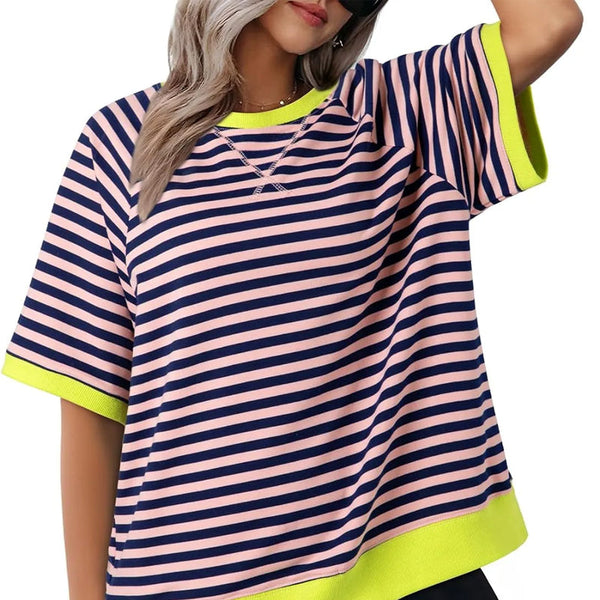 Ewe | Casual Gestreiftes T-Shirt